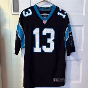 NFL On Field Carolina Panthers Alternate Black Kelvin Benjamin #13 Jersey.